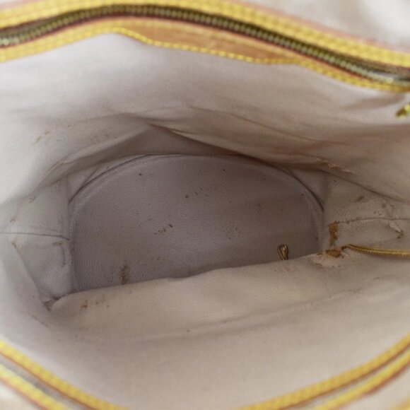 LOUIS VUITTON BUCKET GM Shoulder Tote Bag Monogram Leather Brown M42236 32AA060 - Picture 10 of 16